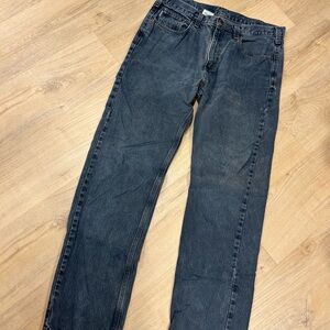 Vintage Carhartt Dark Blue Straight Jeans
